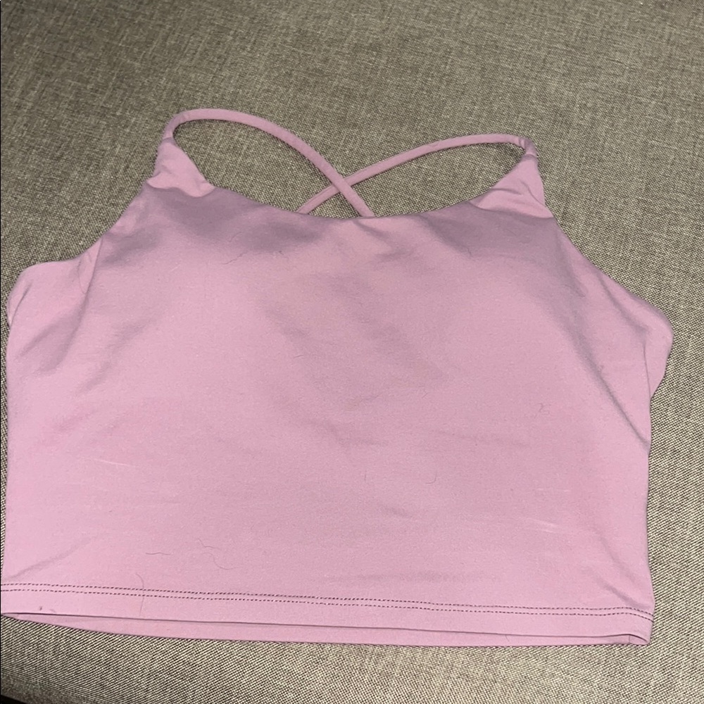 Lavender Crop Top